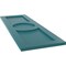 Ekena Millwork True Fit PVC Center Circle Arts & Crafts Fixed Mount Shutters, Antigua, 12W x 25H, PR TFP001AC12X025AN - alternate 5